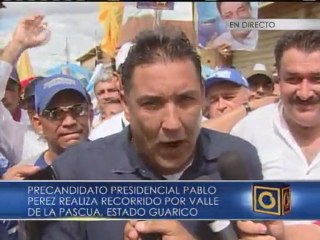 Pablo Pérez: "Necesitamos un Presidente que haga frente a la inseguridad"
