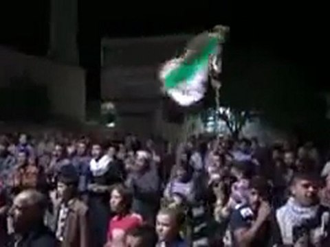 فري برس إدلب سرمين مظاهرة مسائية السبت 29 10 2011 جـ1