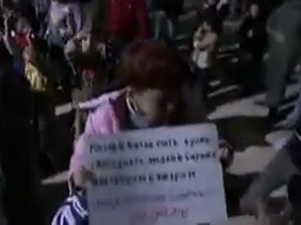 فري برس   إدلب  سرمين  مظاهرة أحد تجميد العضوية 30 10 2011