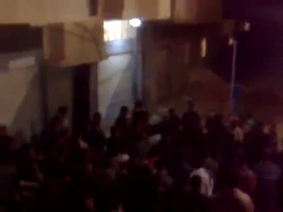 فري برس   درعا نصيب مسائيات الثوار في اثنين الوفاء لوئام عماشة 31 10 2011