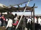 فري برس   دمشق انتفاضة الطلاب في الجامعة العربية للمطالبة باسقاط النظام 1 11 2011 ج2