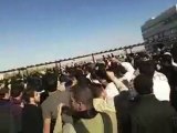 فري برس   دمشق انتفاضة الطلاب في الجامعة العربية للمطالبة باسقاط النظام 1 11 2011 ج4