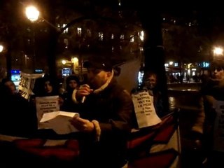 "Quand ils ont interpellé..." Rassemblement 20/01/2012 Fontaines des  Innocents Paris