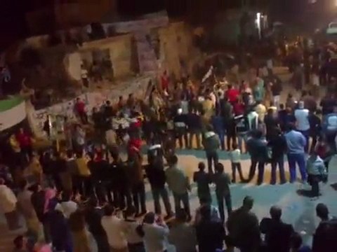 فري برس حلب عندان أربعاء علم الاستقلال 2 11 2011 جـ2