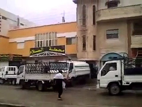 فري برس حوران الحراك أزمة المازوت في المدينة 3 11 2011