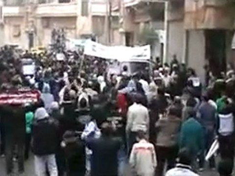 فري برس حمص حي القرابيص جمعة الله أكبر 4 11 2011