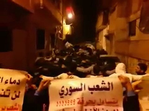 فري برس حمص كرم الشامي مسائيات الثوار في جمعة الله اكبر 4 11 2011 ج2