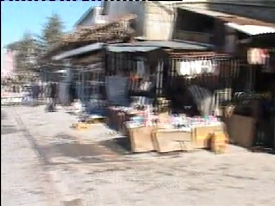 Kasap Pazarı Civarı Araç Trfiğine Kapatıldı