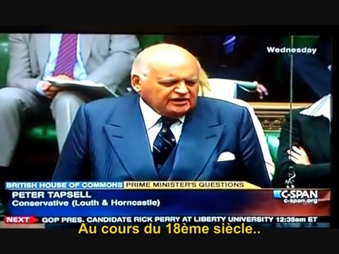 Peter Tapsell souhaite poursuivre en justice les banquiers irresponsables (2011)