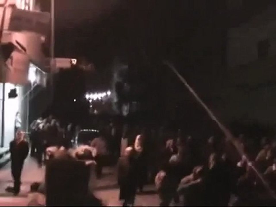 فري برس   ريف دمشق سقبا مراسم زفاف الشهيد عبدالمعين عيد    جمعة الله اكبر 4 11 2011 ج2