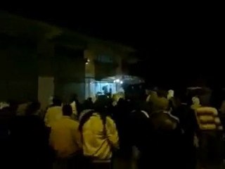 فري برس   حلب دار عزة مسائية وقفة العيد 5 11 2011