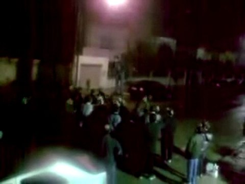 فري برس حمص الغوطة مسائيات الثوار في وقفة العيد وتكبيرات العيد 5 11 2011