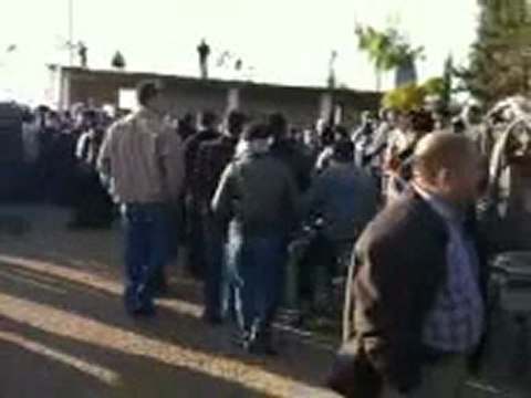 فري برس حلب الباب مظاهرة صباحية العيد 6 11 2011