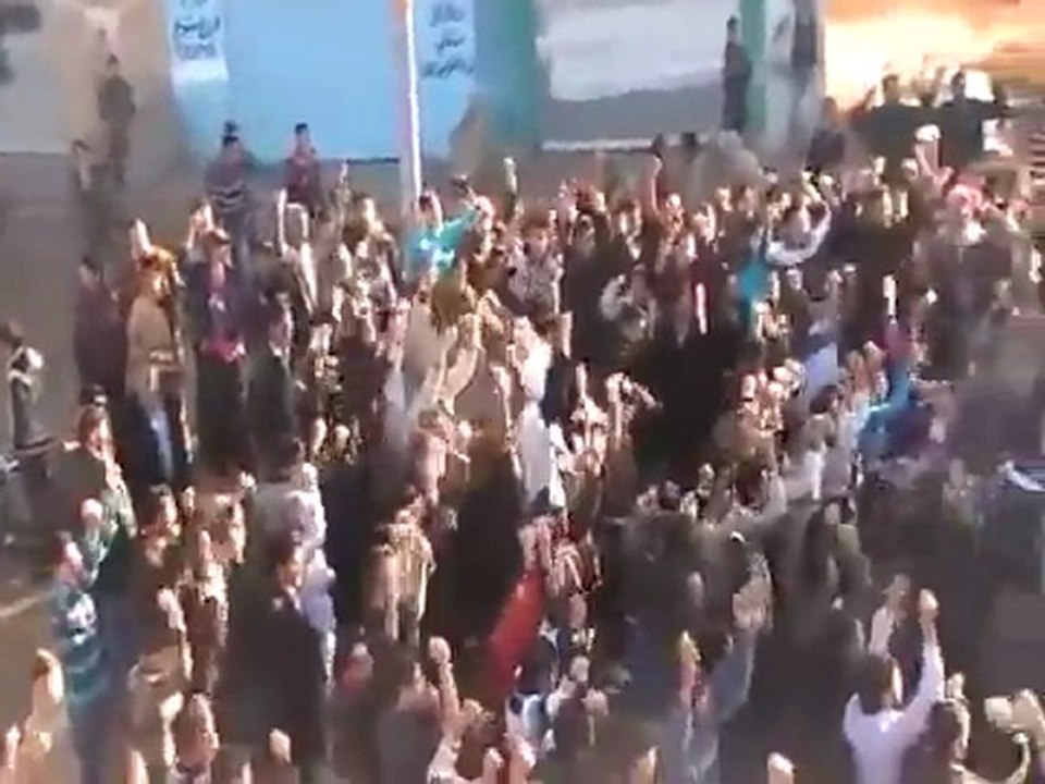 فري برس   حوران المسيفرة مظاهرة اول أيام العيد 6 11 2011