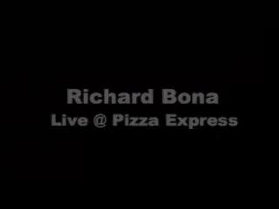 Richard Bona (encore)