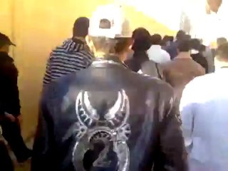 فري برس   مظاهرة جامع عثمان في حماه صباح العيد 6 11 2011 ج1