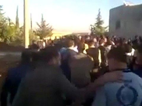 فري برس ادلب حزانو مظاهرات ثاني أيام عيد الاضحى المبارك 7 11 2011