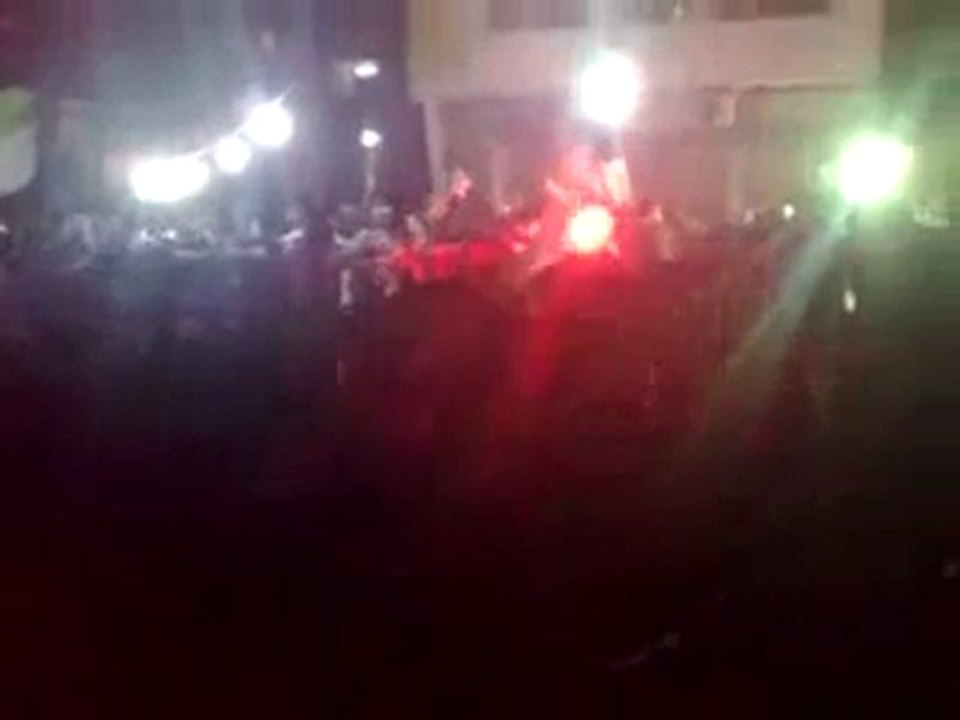 فري برس   دمشق برزة البلد ثالث ايام عيد الاضحى  8 11 2011