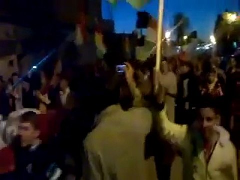 فري برس ‫مظاهرة عامودا 8 11 2011 ج1