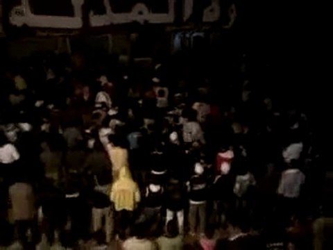 فري برس حوران الصنمين مظاهرة مسائية في 15 11 2011