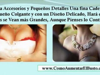 como aumentar el busto rapido