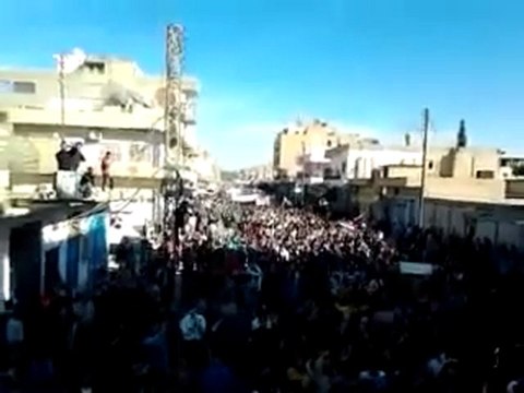 فري برس الحسكة القامشلي مظاهرات الاحرار آخر أيام عيد الاضحى المبارك 9 11 2011