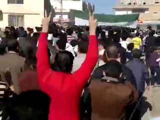 فري برس   حوران  الجيزة مظاهرة جمعة تجميد العضوية 11 11 2011