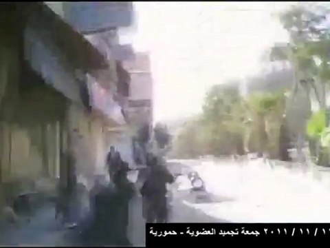 فري برس ريف دمشق حمورية جمعة تجميد العضوية الكثافة الأمنية 11 11 2011 ج5