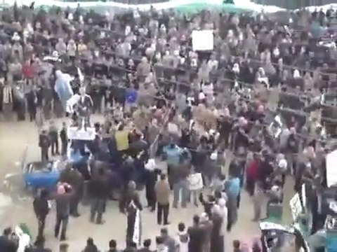 فري برس تل رفعت مظاهرة تجميد العضوية 11 11 2011 ج2