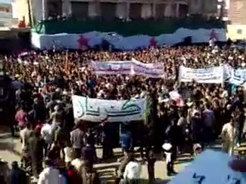 فري برس حماة كرناز مظاهرة جمعة تجميد العضوية 11 11 2011