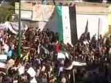 فري برس   حمص الحولة جمعة تجميد العضوية بثلاثين الف متظاهر يهتفون للشهيد 11 11 2011