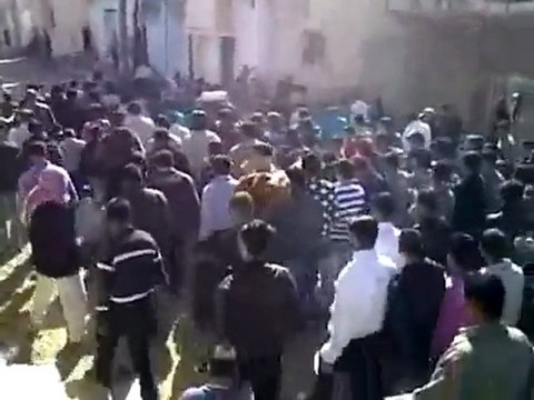 فري برس أحرار بلدة القنية في جمعة تجميد العضوية 11 11 2011