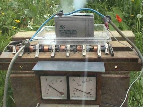 12 Volts SLA accu destruction