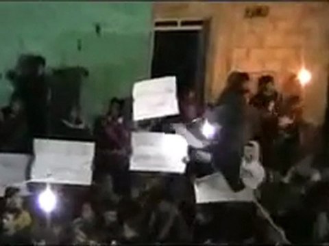 فري برس حمص الحولة مظاهرة مسائية ج2 15 11 2011