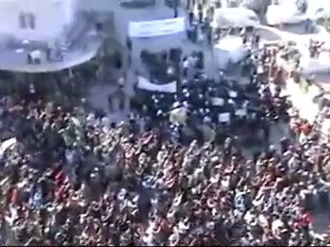 فري برس يا الله مالنا غيرك مدينة ادلب جمعة الجيش الحر يحميني 25 11 2011