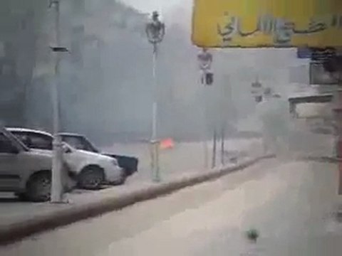 فري برس حماه إطلاق رصاص وقنابل مسيل للدموع 16 11 2011