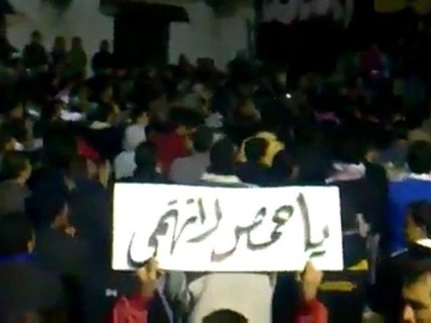 فري برس درعا داعل مسائيات الثوار للمطالبة باسقاط النظام 17 11 2011