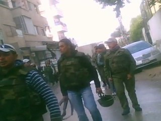 فري برس   مهم جداً    حرستا   انتشار الأمن والشبيحة والجيش   18 11 2011