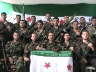 فري برس   انشقاق مجموعة ضباط واالنضمام الى كتائب ابي الفداء سرية الشهيد محمد حسين الحلاق