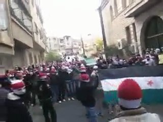 فري برس ريف دمشق   التل سكابا 18 11 2011