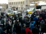 فري برس   مدينة ادلب مظاهرة حاشدة نصرة للريف المنكوب 19 11 2011