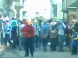 فري برس   جبلة مظاهرة طلابية للمطالبة باسقاط النظام 21 11 2011