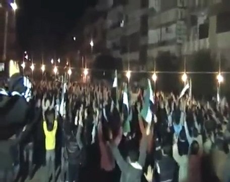 فري برس حمص القصور قسم الثورة بقيادة الساروت 21 11 2011