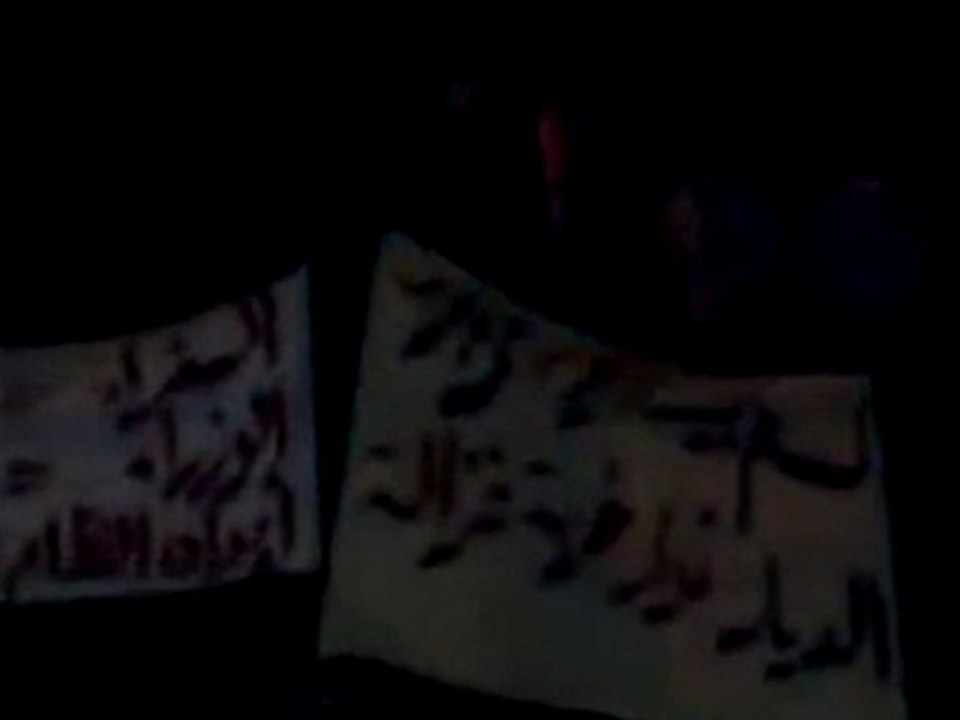 فري برس   درعا خربة غزالة مسائية الثوار 21 11 2011 جـ1