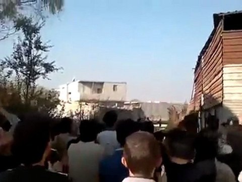 فري برس دمشق حي القدم بدمشق تطالب بالحظر الجوي 22 11 2011