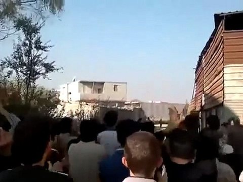 فري برس دمشق القدم مظاهرة في ثلاثاء يمان القادري 22 11 2011 جـ2