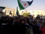 فري برس   دمشق برزة مظاهرات طلابية في ثلاثاء يمان القادري 22 11 2011 جـ2