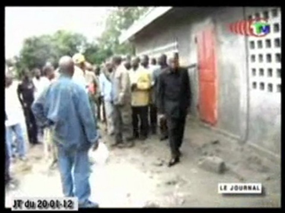 Contrôle physique des projets en cours d’exécution par le Président du conseil départemental du Pool