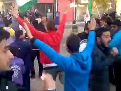 فري برس الدرباسية ـ احد عين الحقيقة حيو الجزيرة وحيو العربية وكل المدن السورية 27 11 2011