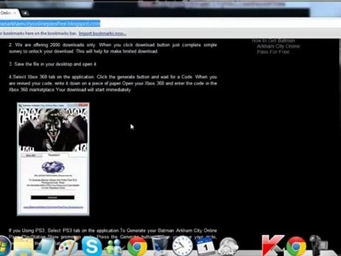 Batman Arkham City Online VIP Pass Free Giveaway Updated 2012